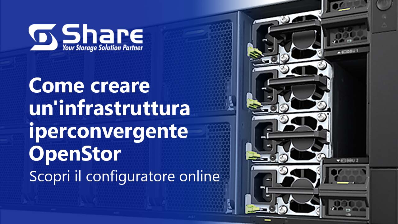 Come creare un'infrastruttura iperconvergente OpenStor